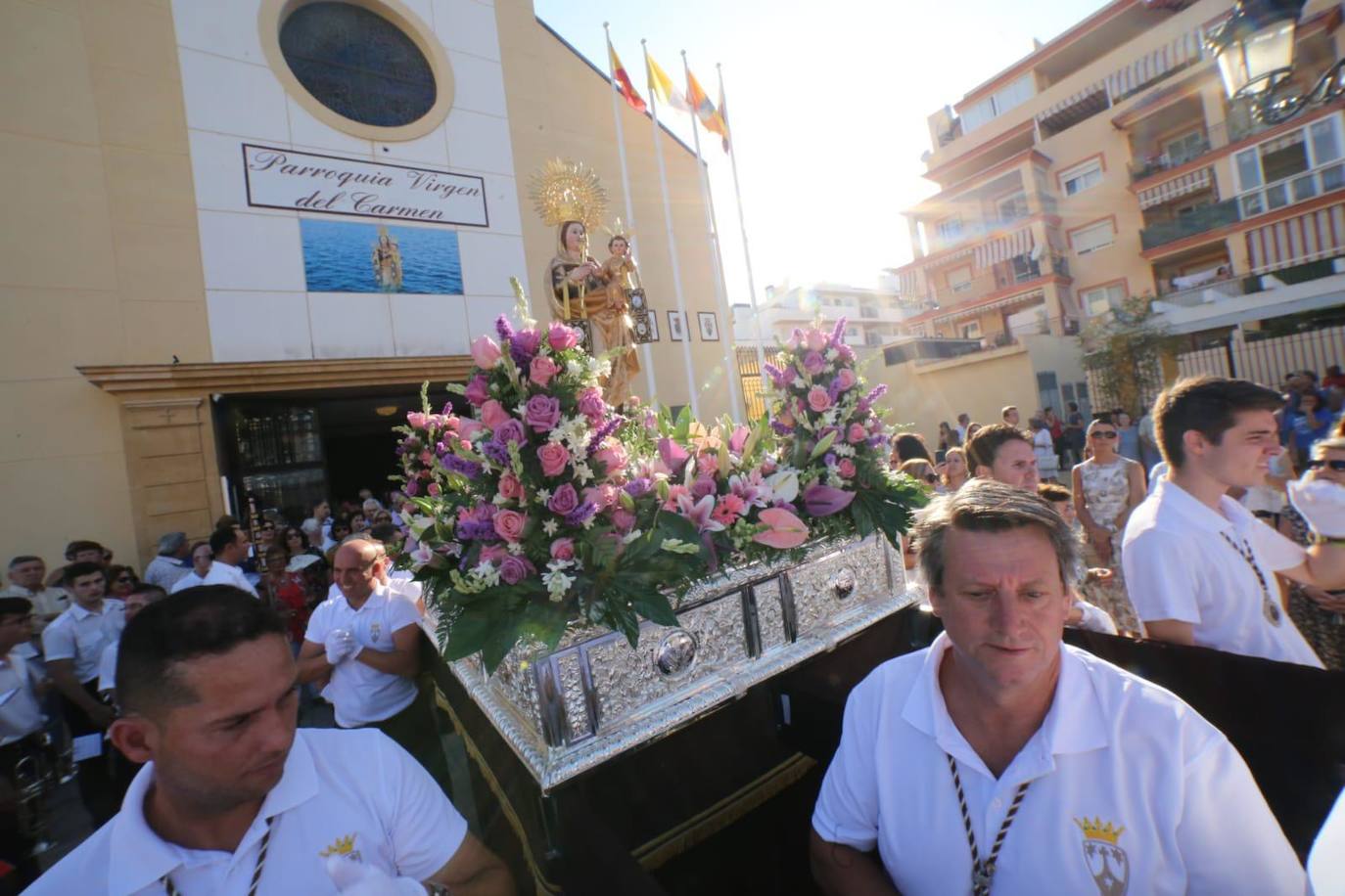 Procesión en Benalmádena