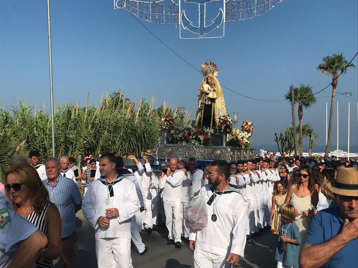 Marineros en El Castillo-Manilva