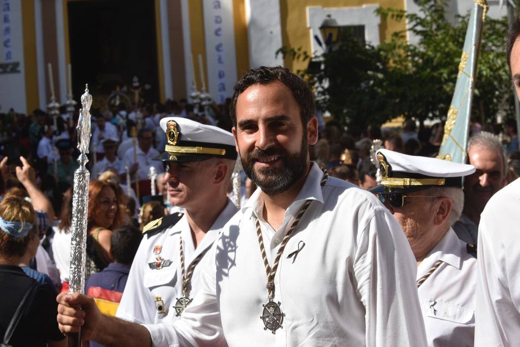 Procesión de la Virgen del Carmen en El Palo.