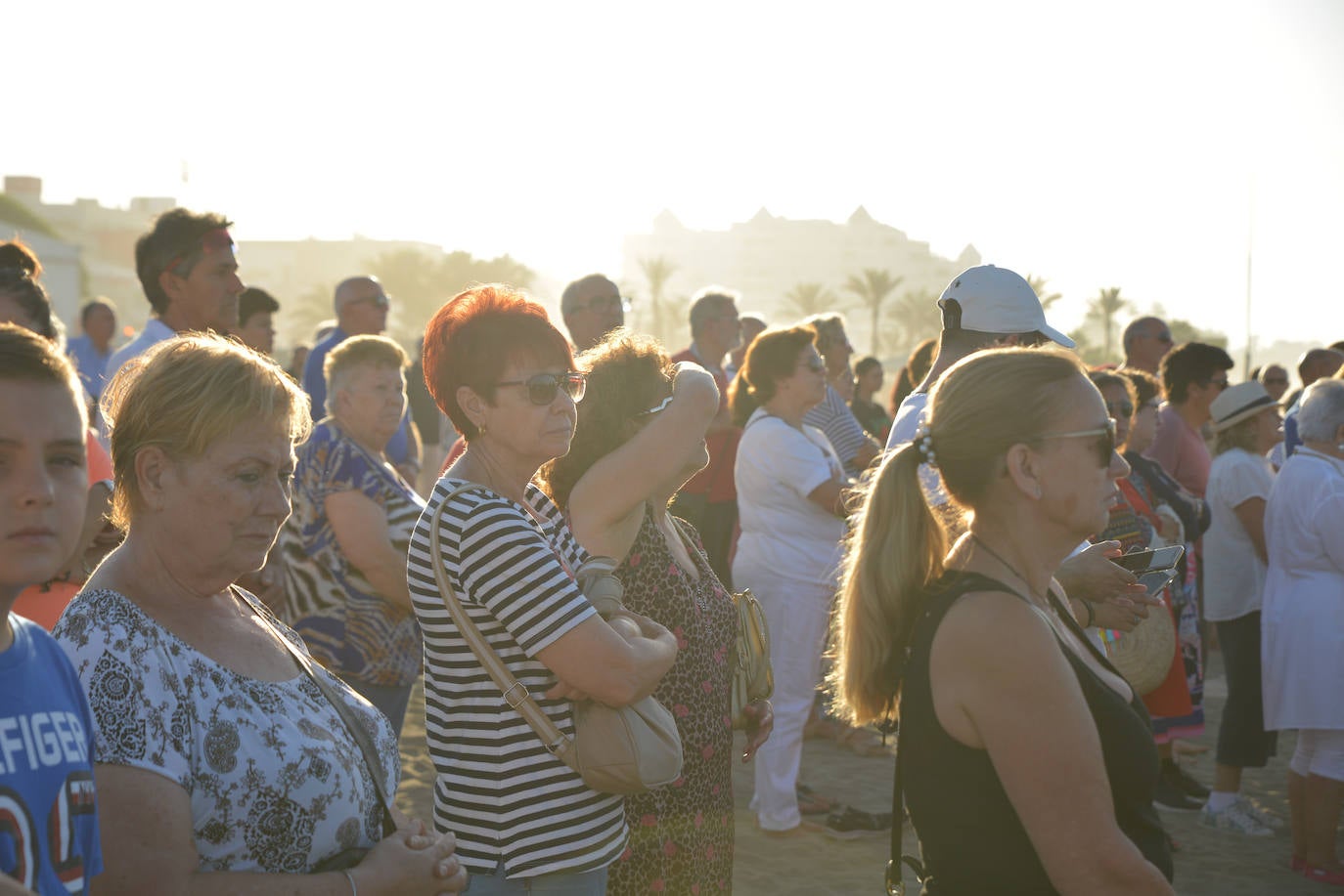 Marbella inicia los festejos del día de la Virgen del Carmen con un multitudinario Rosario de la Aurora