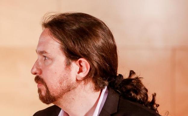 El secretario general de Unidas Podemos, Pablo Iglesias. 