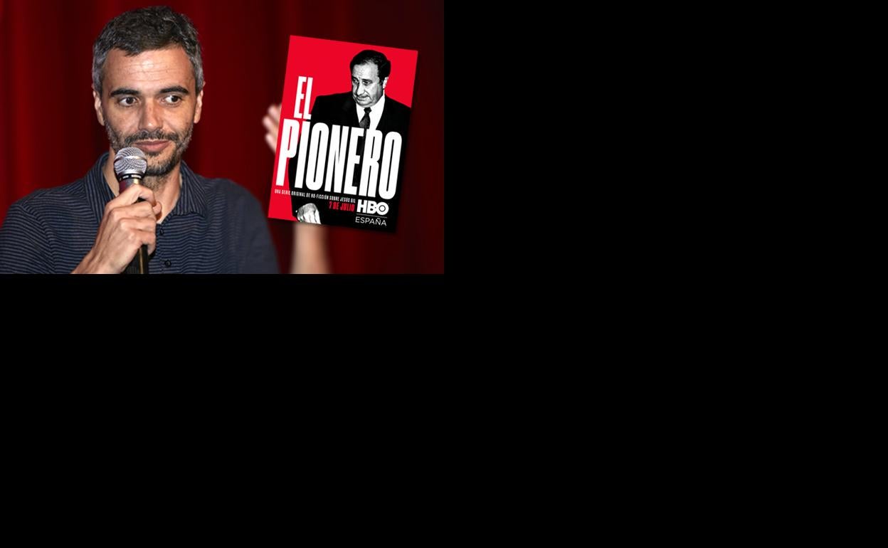 Enric Bach, durante la presentación de la serie. 