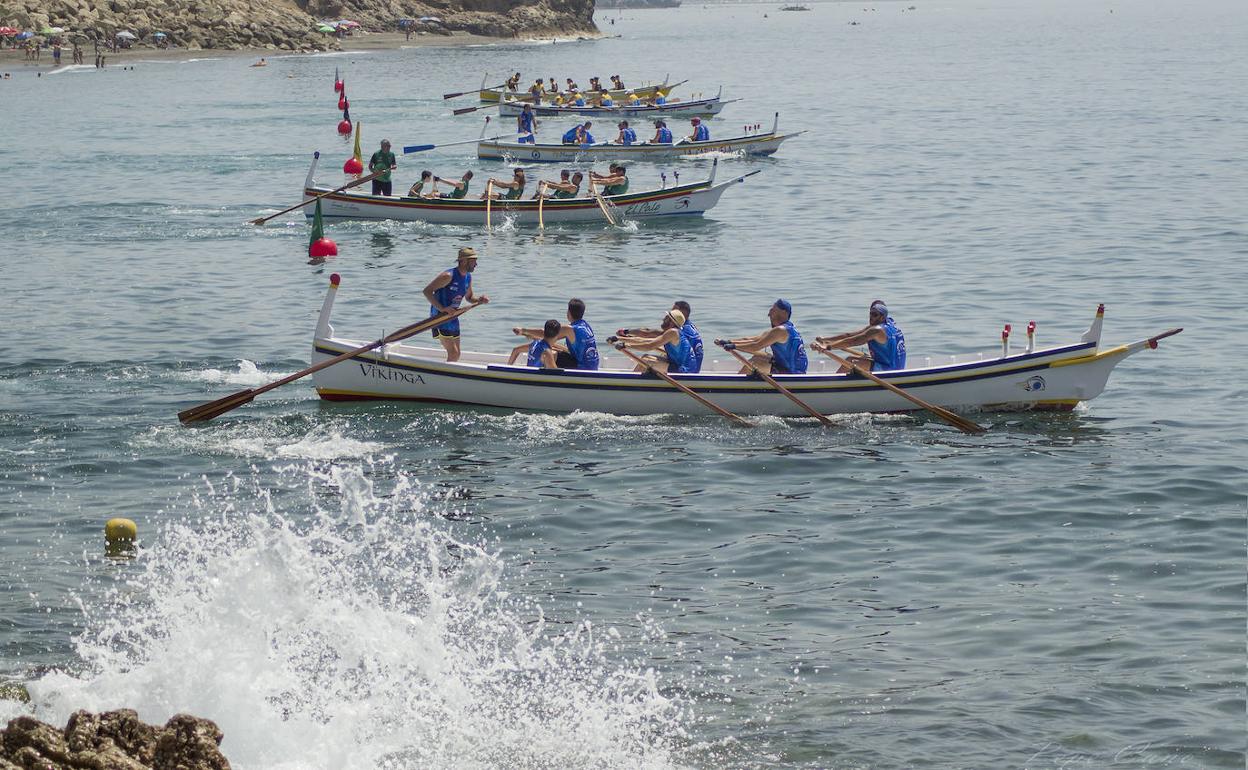 Imagen de la regata de este domingo