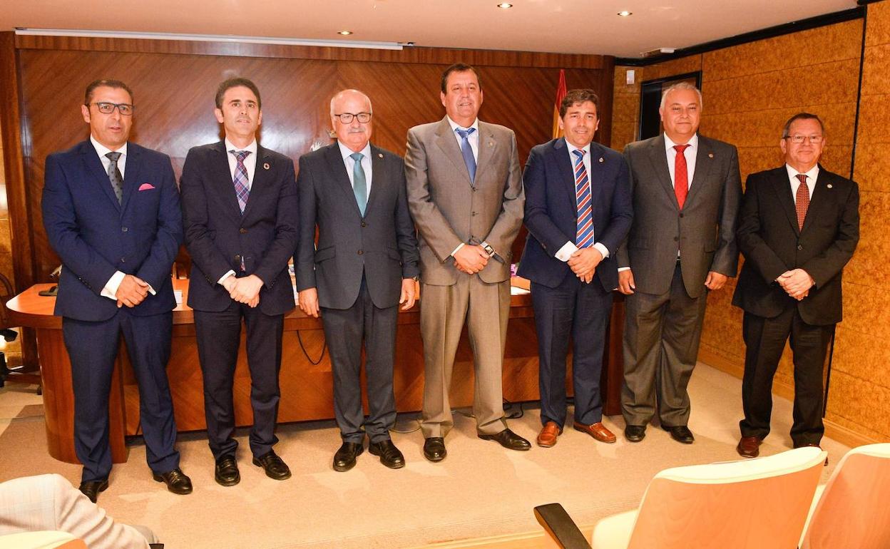 Asistentes a la jura del cargo.