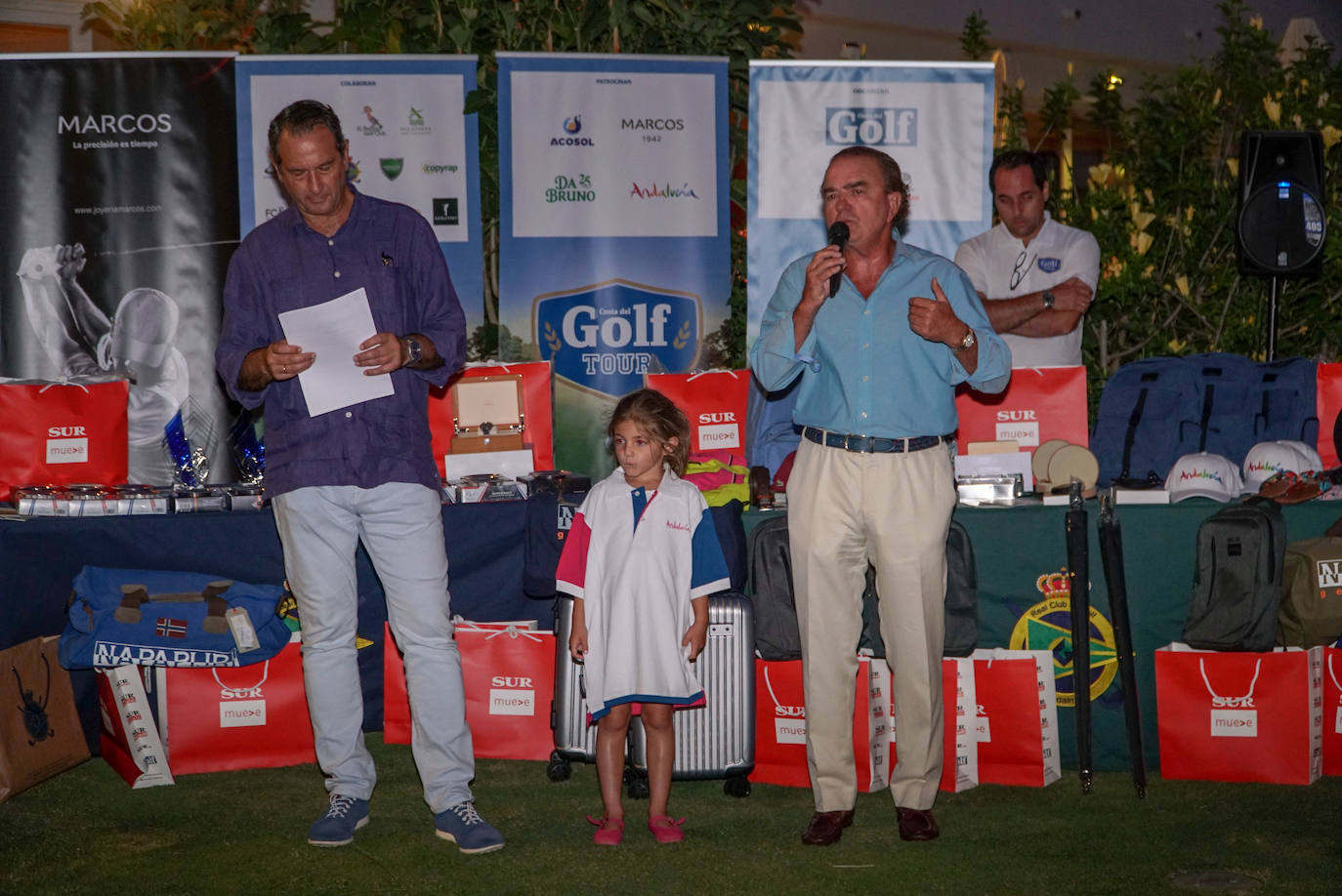 Más de 200 jugadores se dan cita en el campo del Real Club de Guadalmina en la despedida del torneo organizado por SUR. 