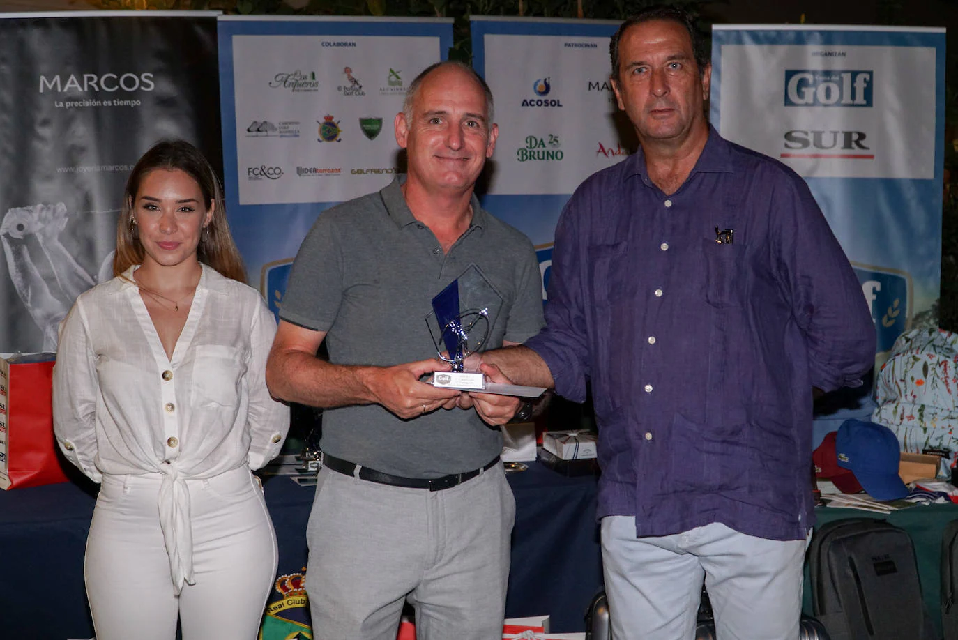 Más de 200 jugadores se dan cita en el campo del Real Club de Guadalmina en la despedida del torneo organizado por SUR. 