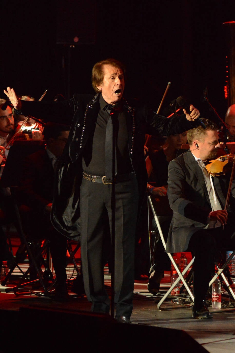 El cantante volvió al auditorio marbellí en una velada única que hizo disfrutar a un público entregado