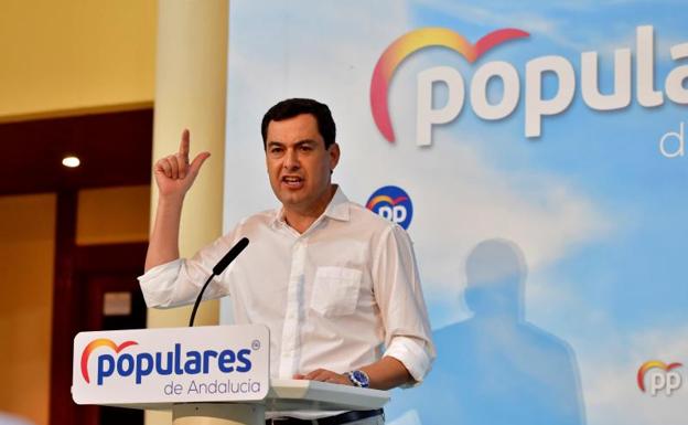 Moreno lamenta la crisis del PSOE-A y pide que encuentre su espacio en la oposición para dialogar y acordar