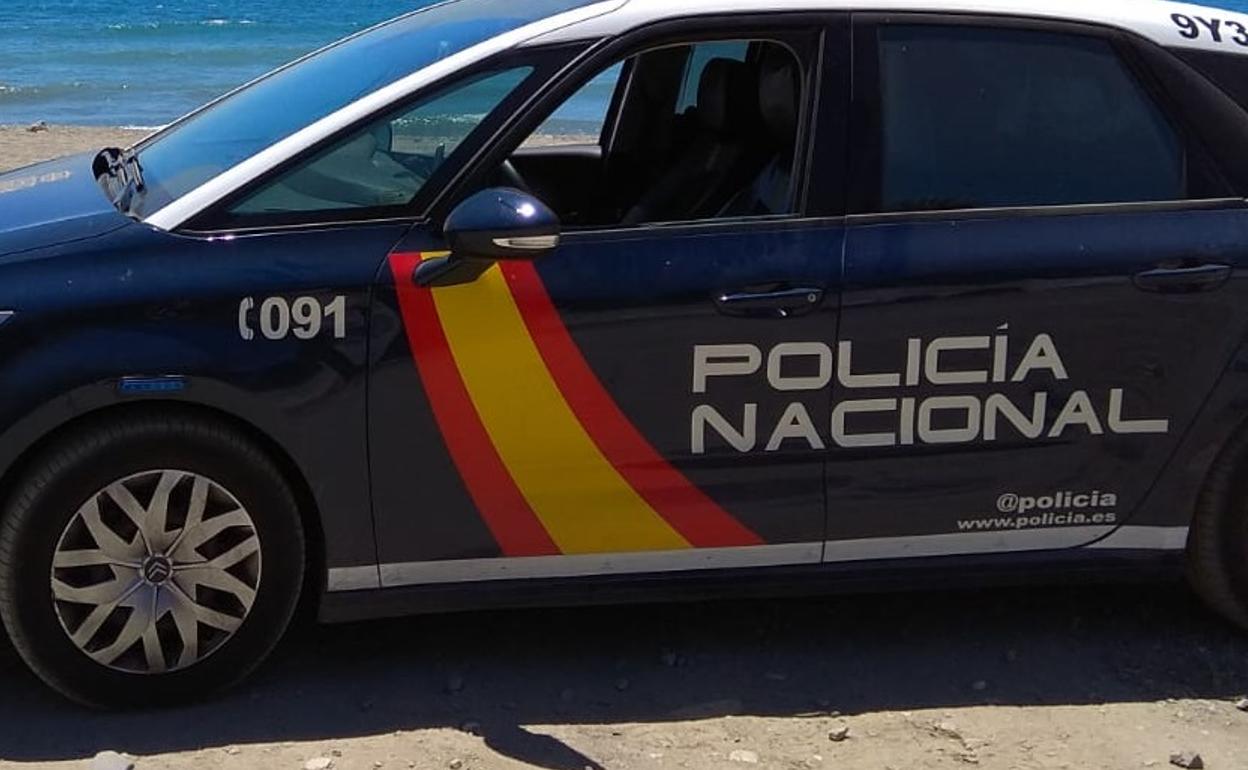 Imagen de un coche de policía.