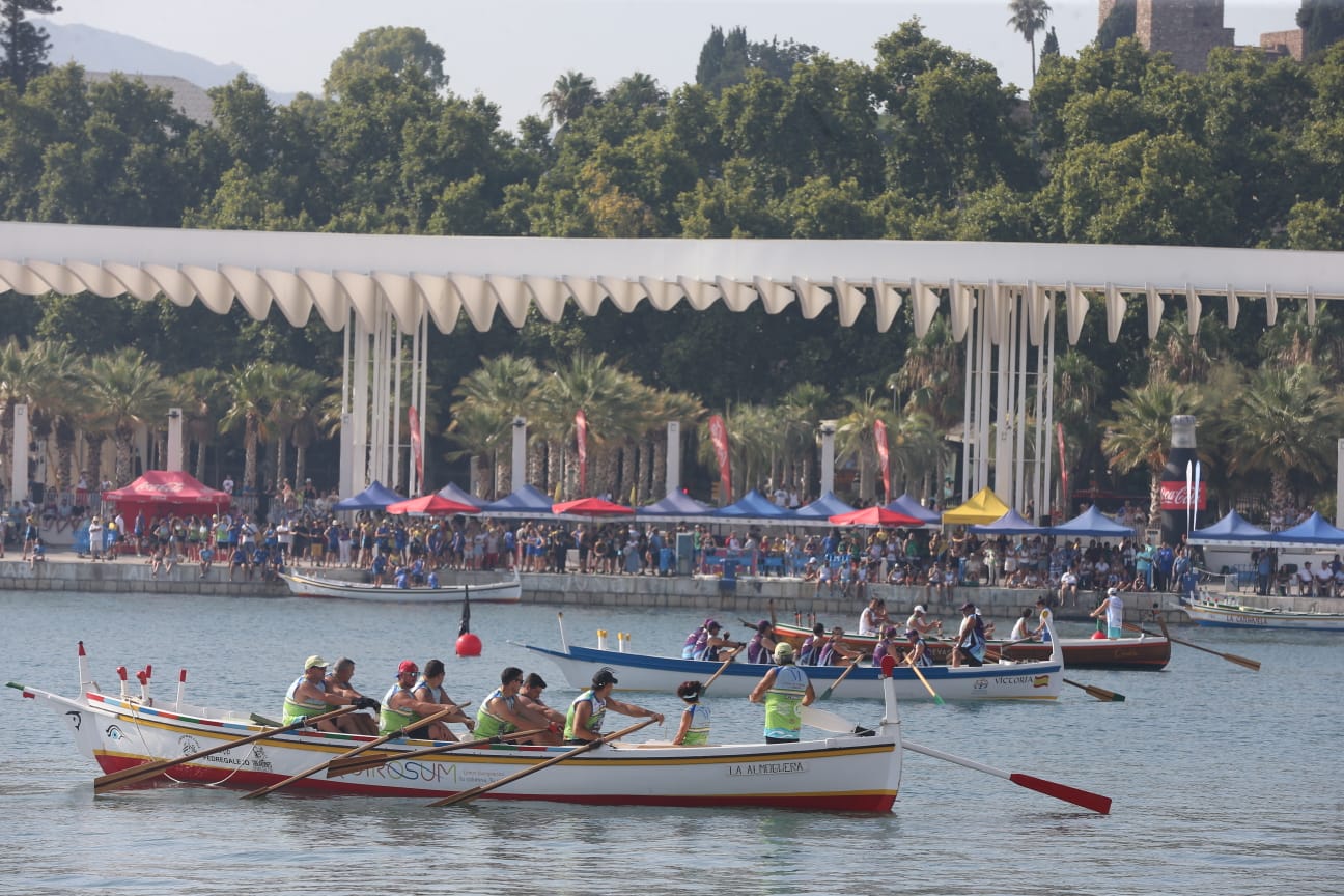 Este sábadao se celebró en el Muelle 1 del Puerto de Málaga, la LVIII Regata Gran Premio Ciudad de Málaga, de la VIII Liga Provincial de Jábegas Diputación de Málaga-Copa Pepe Almoguera. 