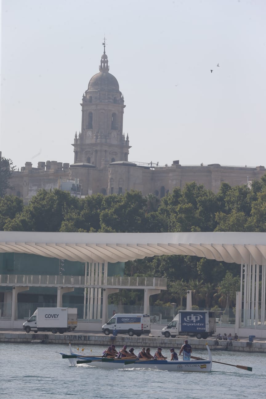 Este sábadao se celebró en el Muelle 1 del Puerto de Málaga, la LVIII Regata Gran Premio Ciudad de Málaga, de la VIII Liga Provincial de Jábegas Diputación de Málaga-Copa Pepe Almoguera. 