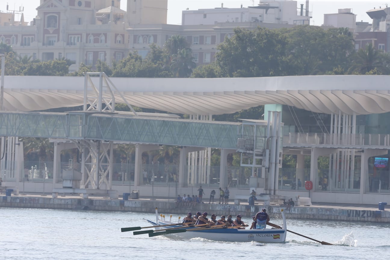 Este sábadao se celebró en el Muelle 1 del Puerto de Málaga, la LVIII Regata Gran Premio Ciudad de Málaga, de la VIII Liga Provincial de Jábegas Diputación de Málaga-Copa Pepe Almoguera. 