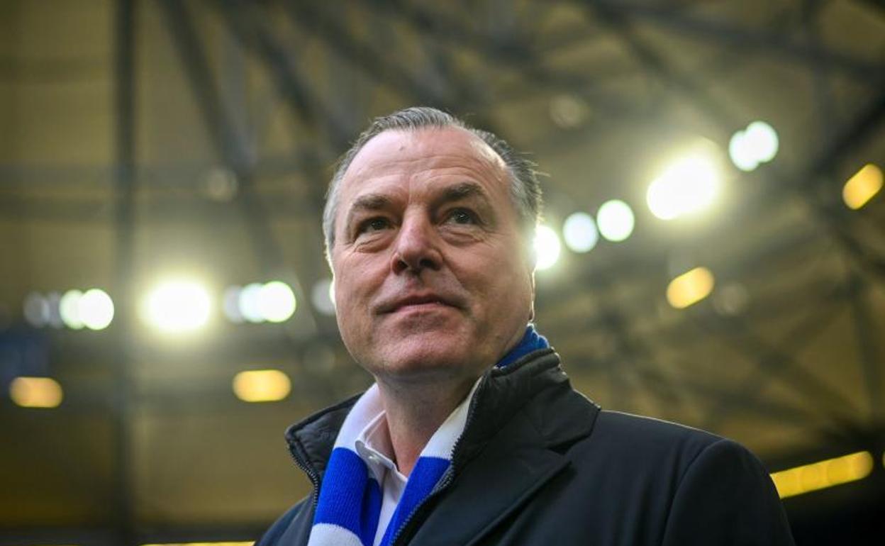 Clemens Tönnies, presidente del Schalke 04. 