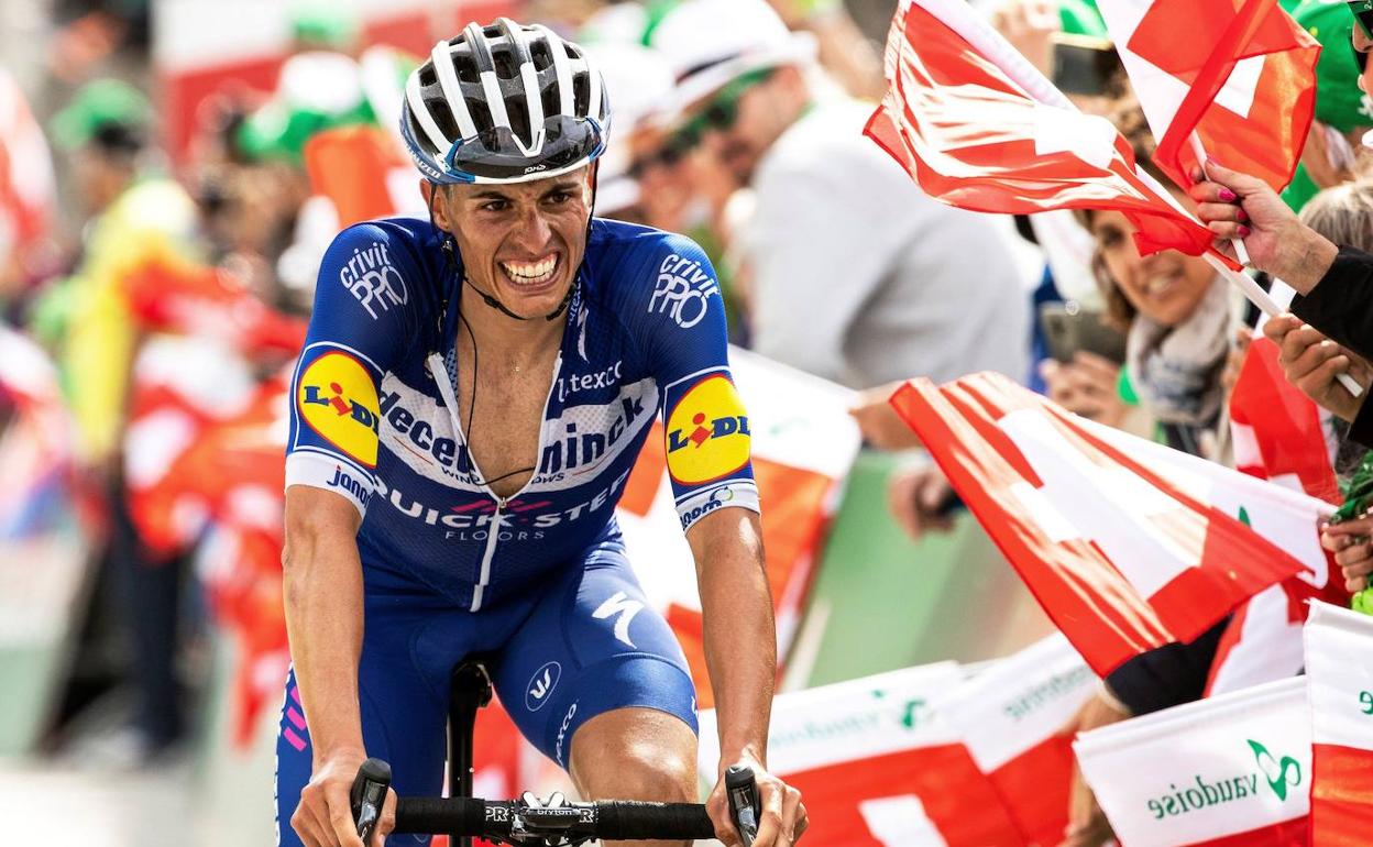 Enric Mas, durante la última edición de la Vuelta a Suiza. 