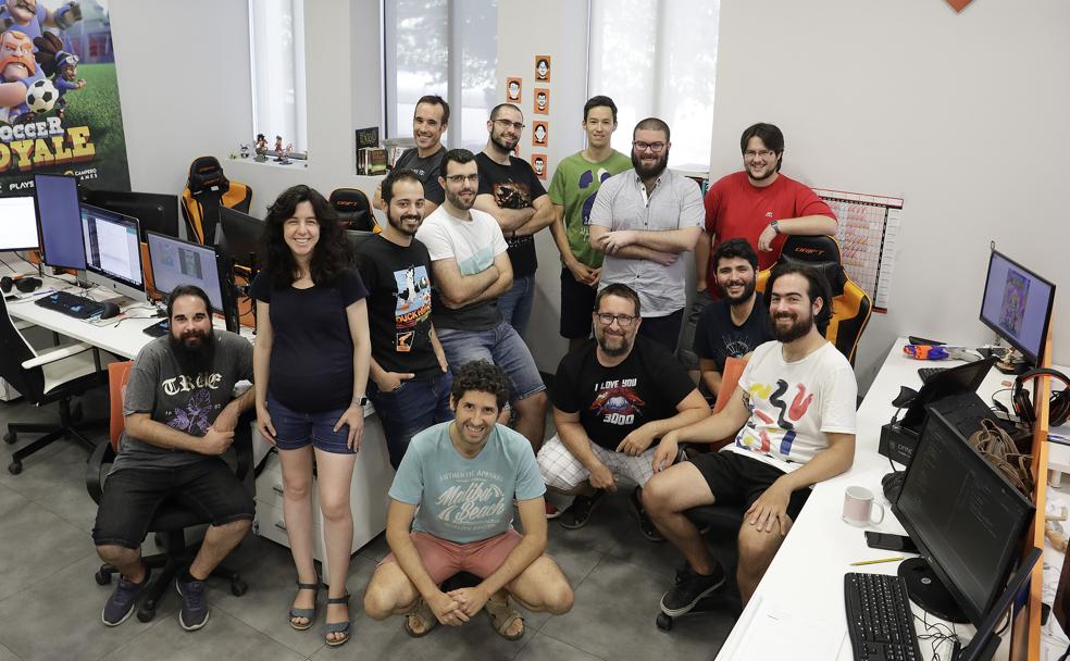 La incubadora de Genera Games en el Polo Digital, donde junto a Campero Games ha creado el exitoso juego 'Soccer Royale'.