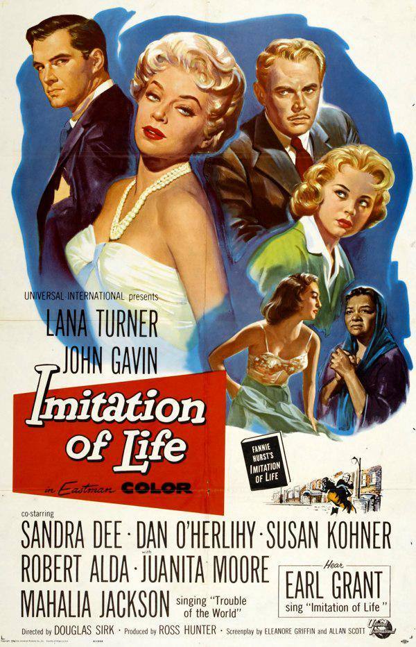 Imitación a la vida. Imitation of Life: Sirk no solo fue uno de los reyes del melodrama, sino también de los títulos con empaque, como el caso de la ‘Imitación a la vida’, con Lana Turner