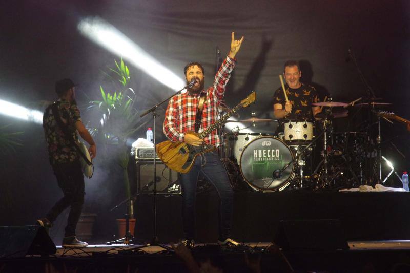 Concierto de Huecco tras el pregón y los fuegos.