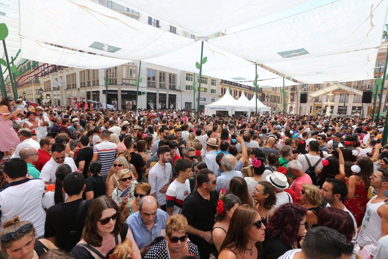 Las mejores imágenes de la jornada del jueves 15 de la Feria de Málaga