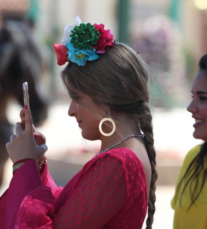 Las mejores imágenes de la jornada del viernes 16 de la Feria de Málaga. Ambiente de la primera noche en el Real