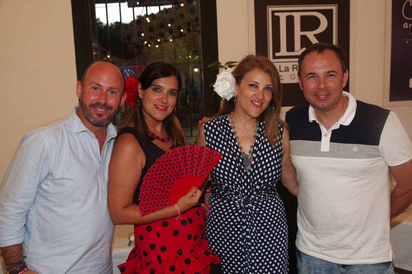 Javier García, Raquel Paz, Alberto Guevara y Eva María Paz.