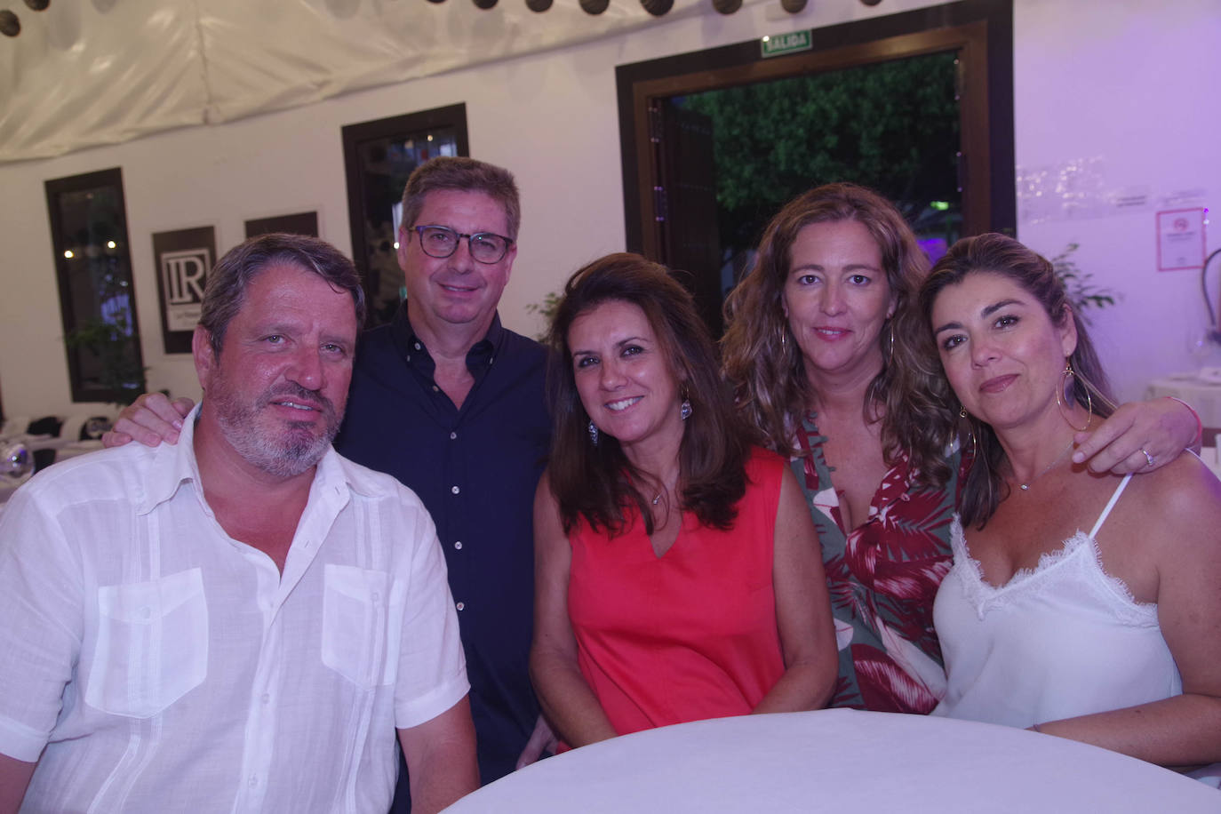 Miguel Solares, Antonio Carrasco, María José Gil, Celine Vitoria y Lucía Moreno.