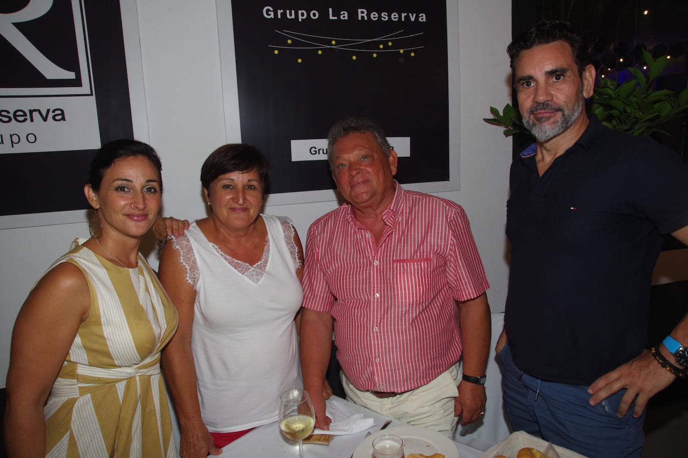 Mónica Romero, Nilde Díez, José Romero y Daniel Díaz.