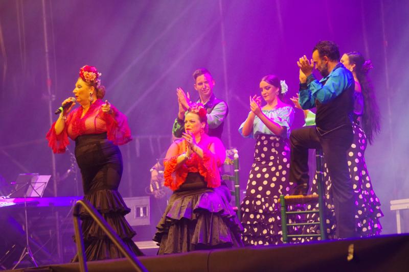 La artista jerezana fue una de las grandes protagonistas de la noche, mientras que distintos artistas hicieron un repaso por lo mejor de la copla.