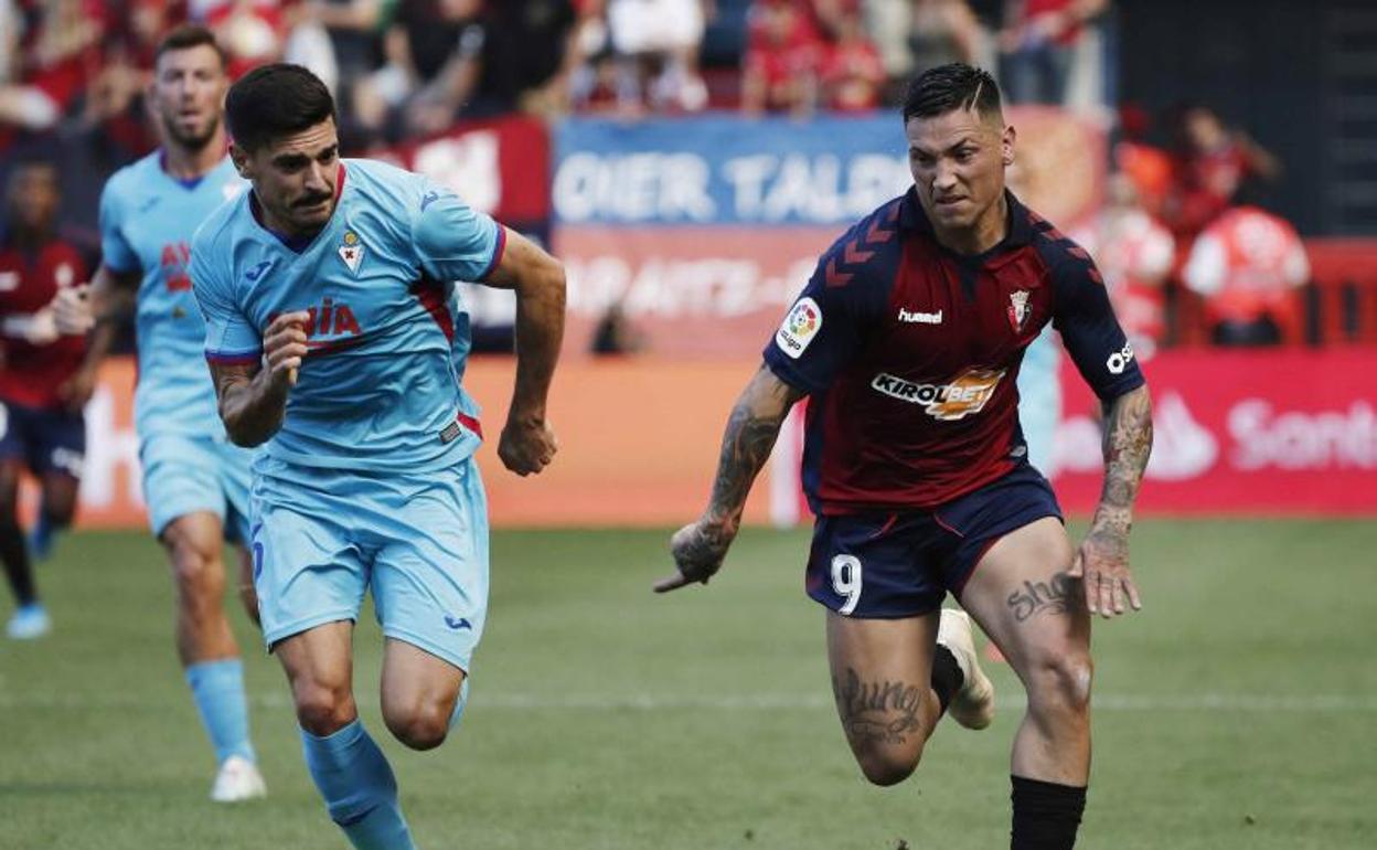 Osasuna y Eibar se reparten los puntos en un duelo de brega y físico