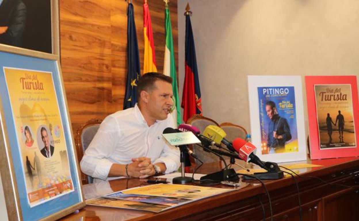 La rueda de prensa del martes en la que se ha presentado la programación del Día del Turista 2019.