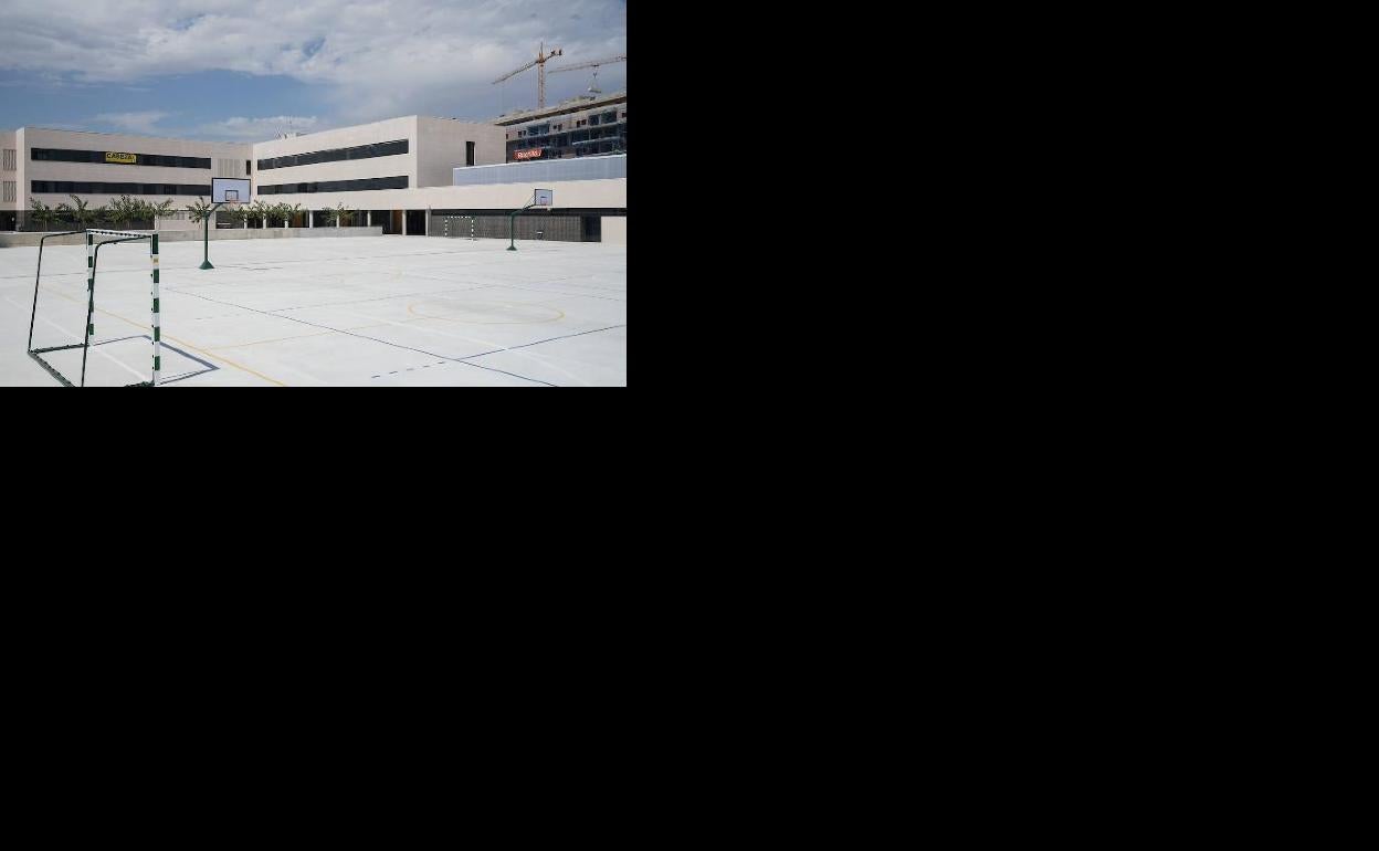 El nuevo instituto de Teatinos, un centro bilingüe inglés. 