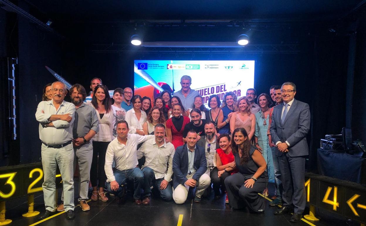 Participantes en una edición anterior del coworking de Rincón de la Victoria. 