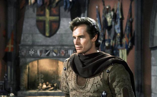 Charlton Heston, en una imagen de 'El Cid'.