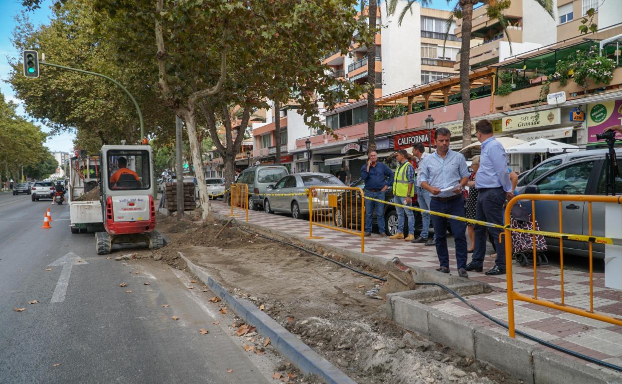 El Ayuntamiento de Marbella mejorará el margen norte de la avenida Severo Ochoa para la seguridad de los peatones