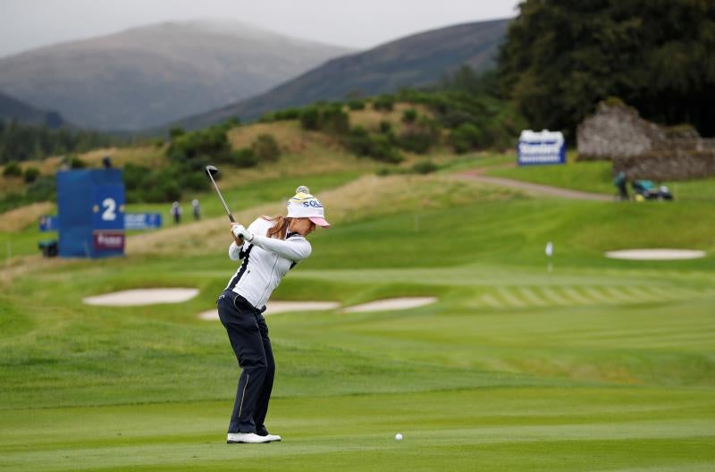 La malagueña y Carlota Ciganda contribuyeron de buena forma al triunfo de Europa