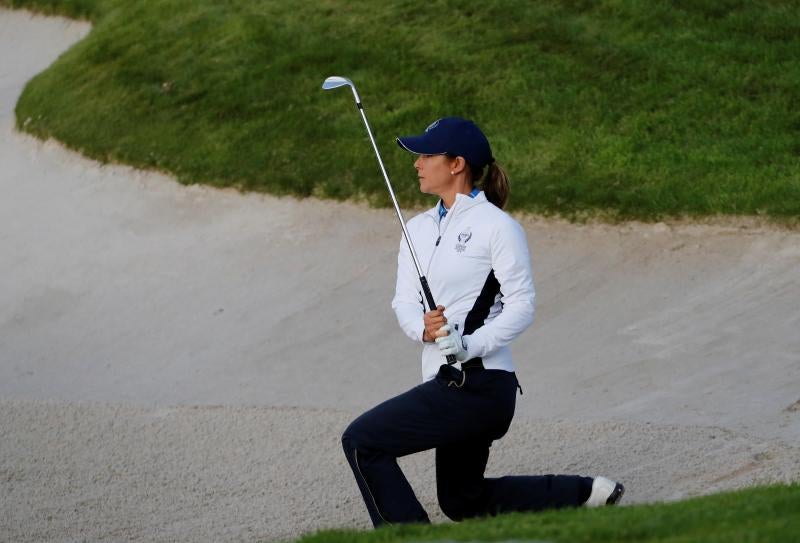 La malagueña y Carlota Ciganda contribuyeron de buena forma al triunfo de Europa