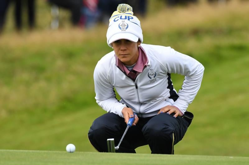 La malagueña y Carlota Ciganda contribuyeron de buena forma al triunfo de Europa