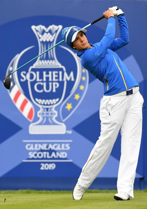 La malagueña y Carlota Ciganda contribuyeron de buena forma al triunfo de Europa