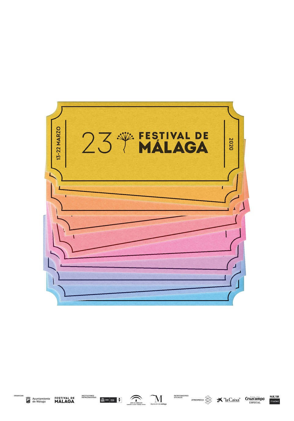 Hasta el 11 de octubre está abierta la votación popular para elegir los carteles finalistas que optarán, junto con las alternativas seleccionadas por el jurado, al cartel oficial del 23 Festival de Cine de Málaga. Las votaciones puede realizarse en la página web del certamen https://festivaldemalaga.com/concurso-carteles-23-edicion/carteles-a-concurso/pagina1