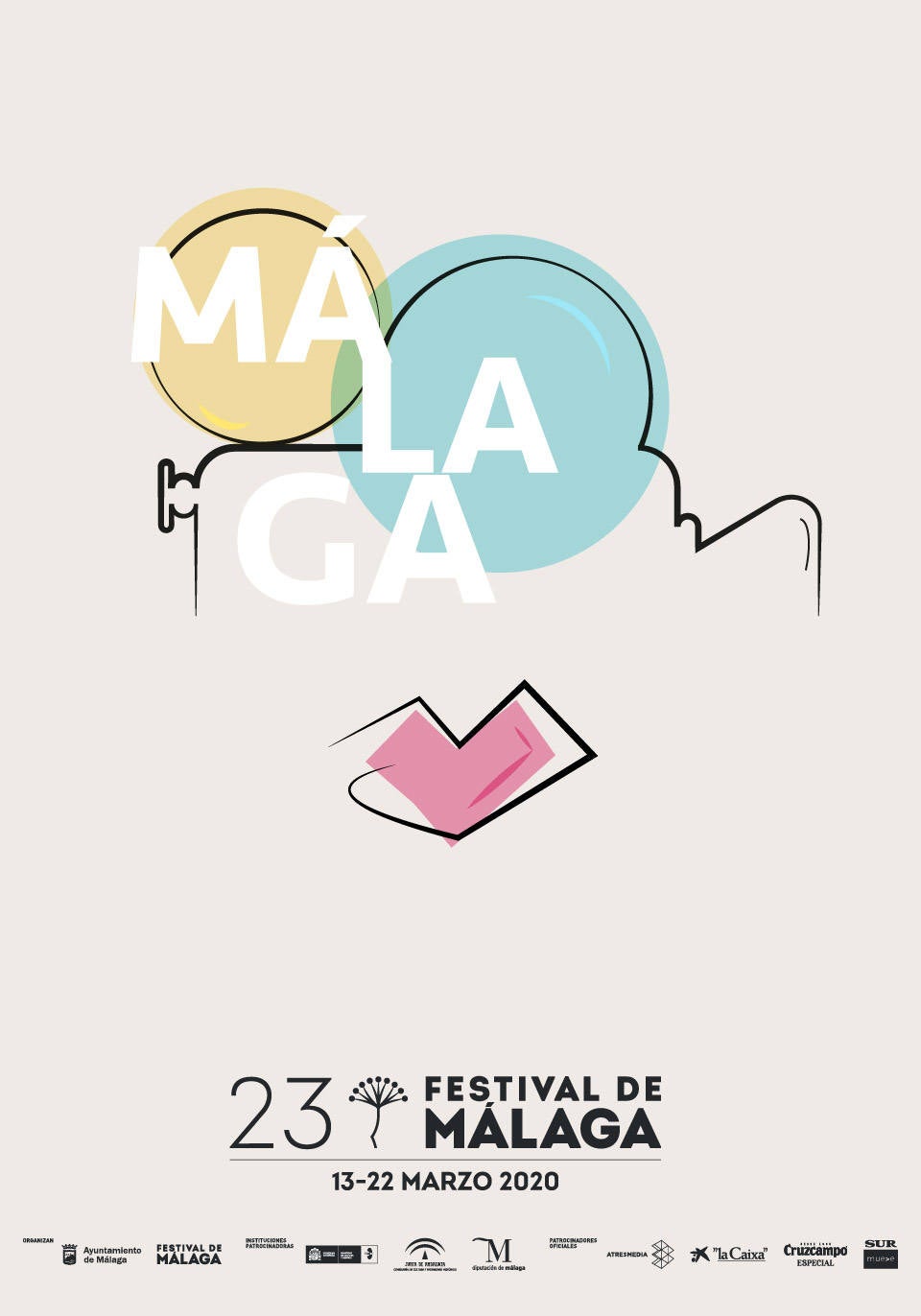 Hasta el 11 de octubre está abierta la votación popular para elegir los carteles finalistas que optarán, junto con las alternativas seleccionadas por el jurado, al cartel oficial del 23 Festival de Cine de Málaga. Las votaciones puede realizarse en la página web del certamen https://festivaldemalaga.com/concurso-carteles-23-edicion/carteles-a-concurso/pagina1