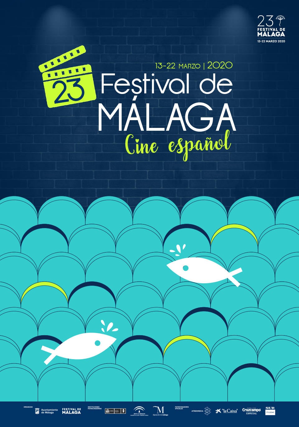 Hasta el 11 de octubre está abierta la votación popular para elegir los carteles finalistas que optarán, junto con las alternativas seleccionadas por el jurado, al cartel oficial del 23 Festival de Cine de Málaga. Las votaciones puede realizarse en la página web del certamen https://festivaldemalaga.com/concurso-carteles-23-edicion/carteles-a-concurso/pagina1