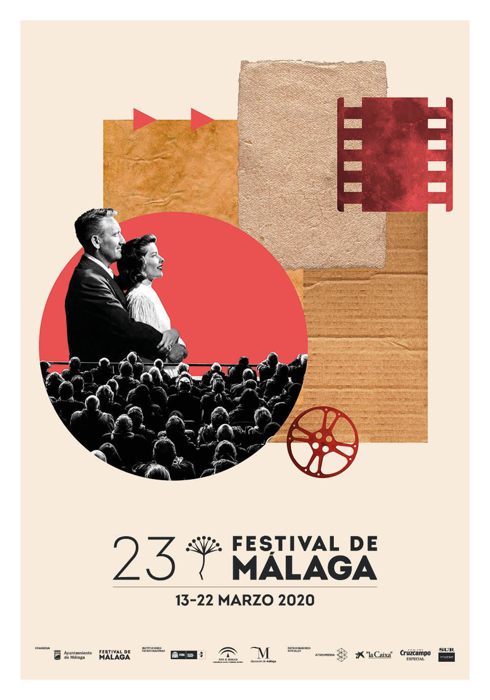 Hasta el 11 de octubre está abierta la votación popular para elegir los carteles finalistas que optarán, junto con las alternativas seleccionadas por el jurado, al cartel oficial del 23 Festival de Cine de Málaga. Las votaciones puede realizarse en la página web del certamen https://festivaldemalaga.com/concurso-carteles-23-edicion/carteles-a-concurso/pagina1