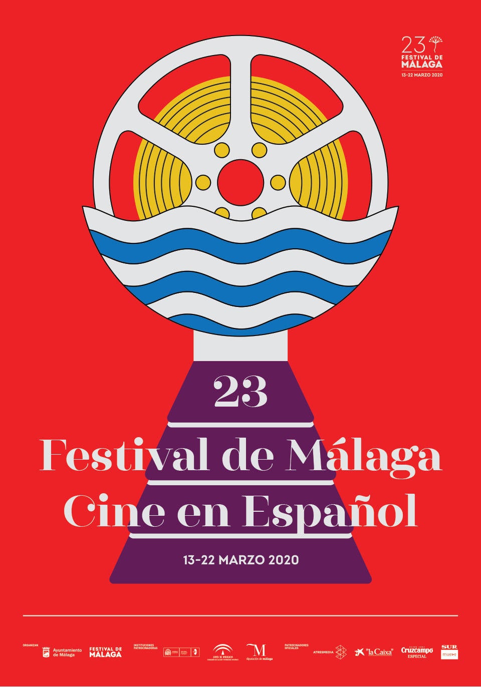 Hasta el 11 de octubre está abierta la votación popular para elegir los carteles finalistas que optarán, junto con las alternativas seleccionadas por el jurado, al cartel oficial del 23 Festival de Cine de Málaga. Las votaciones puede realizarse en la página web del certamen https://festivaldemalaga.com/concurso-carteles-23-edicion/carteles-a-concurso/pagina1