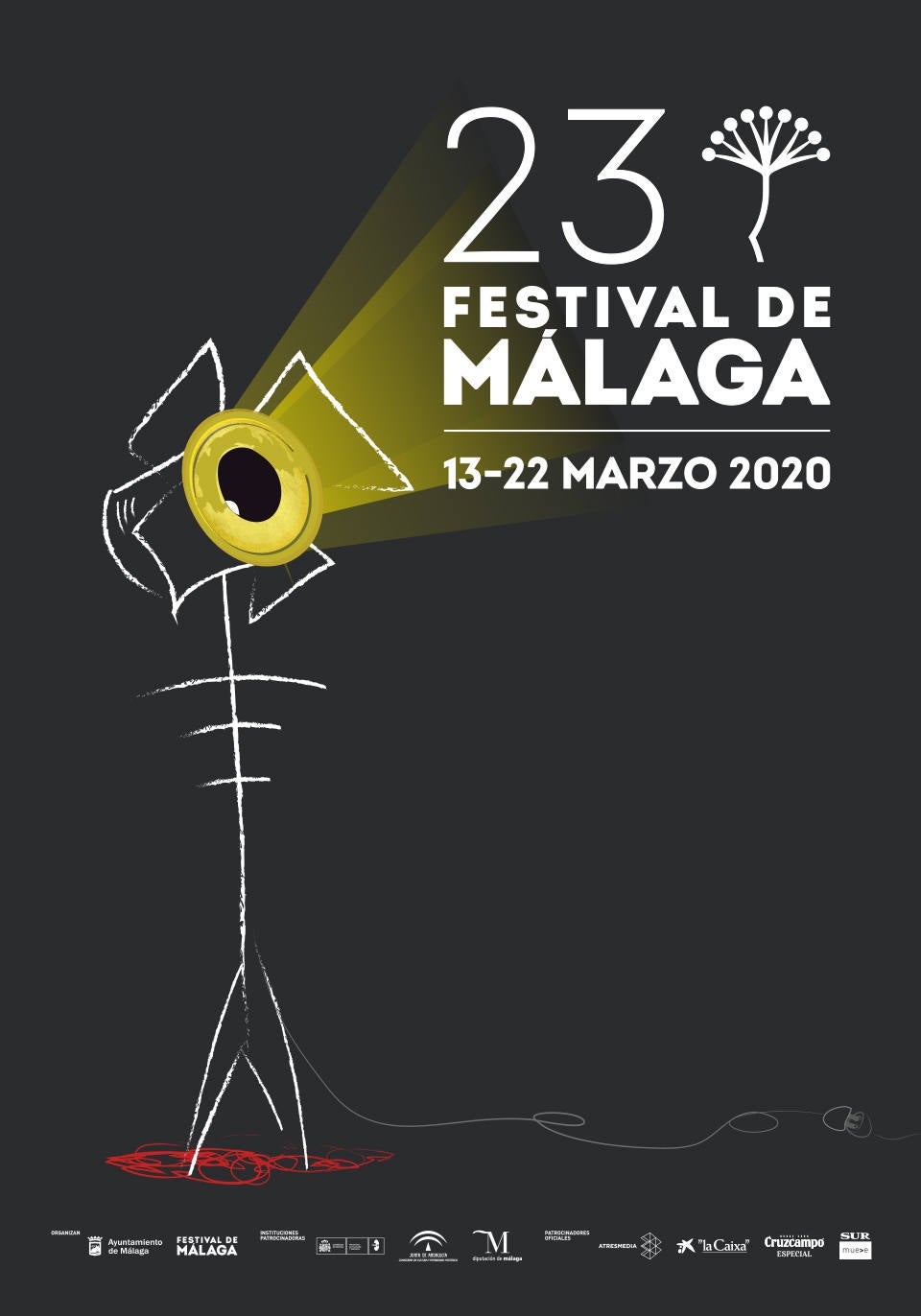 Hasta el 11 de octubre está abierta la votación popular para elegir los carteles finalistas que optarán, junto con las alternativas seleccionadas por el jurado, al cartel oficial del 23 Festival de Cine de Málaga. Las votaciones puede realizarse en la página web del certamen https://festivaldemalaga.com/concurso-carteles-23-edicion/carteles-a-concurso/pagina1