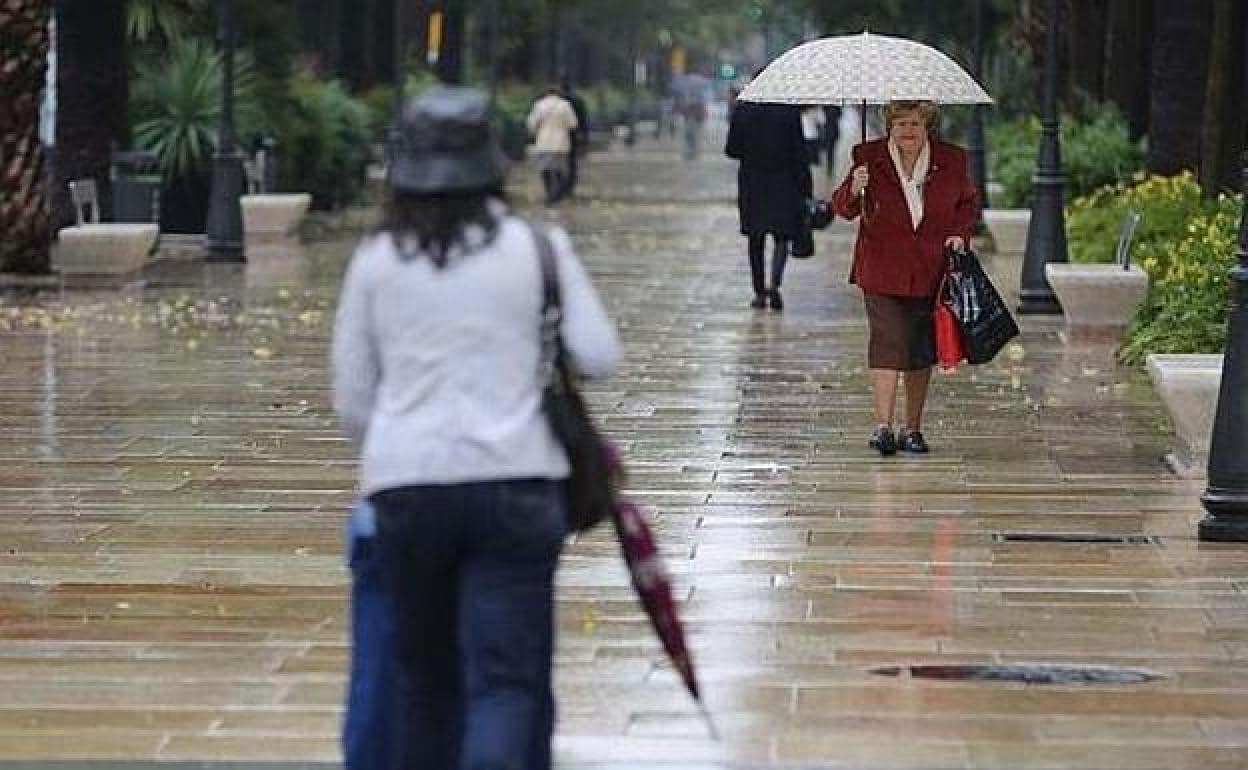 La lluvia volverá a Málaga este fin de semana