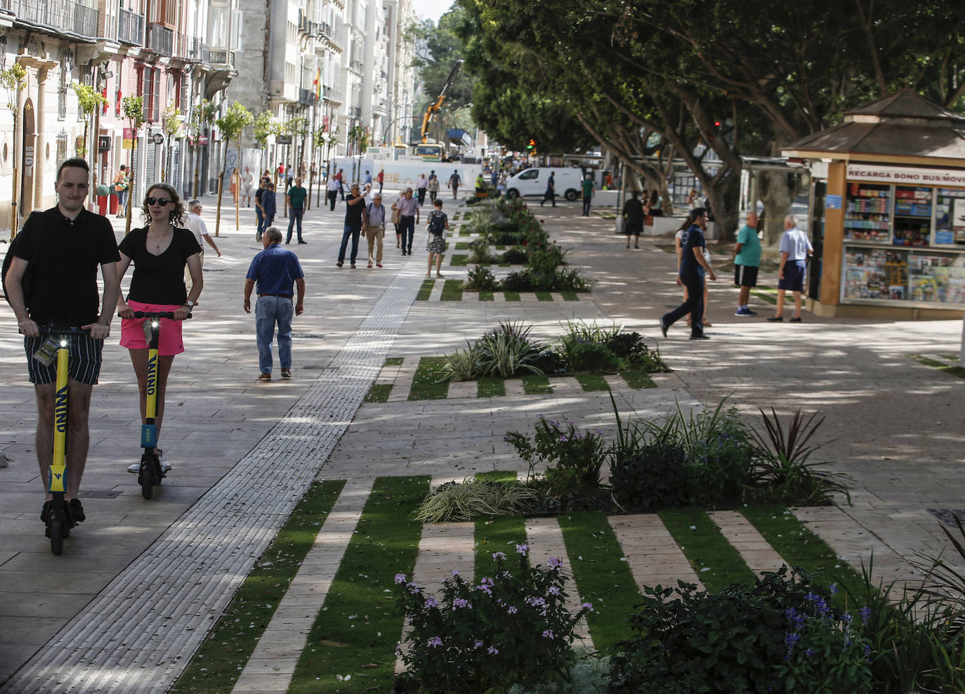 Se reabre esta arteria malagueña: un gran salón peatonal