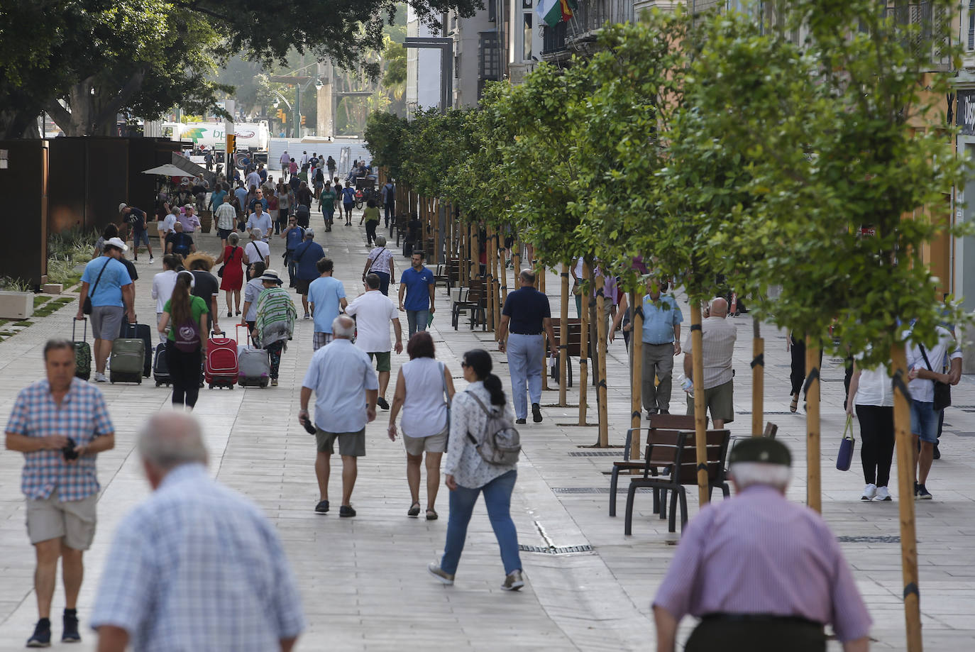 Se reabre esta arteria malagueña: un gran salón peatonal