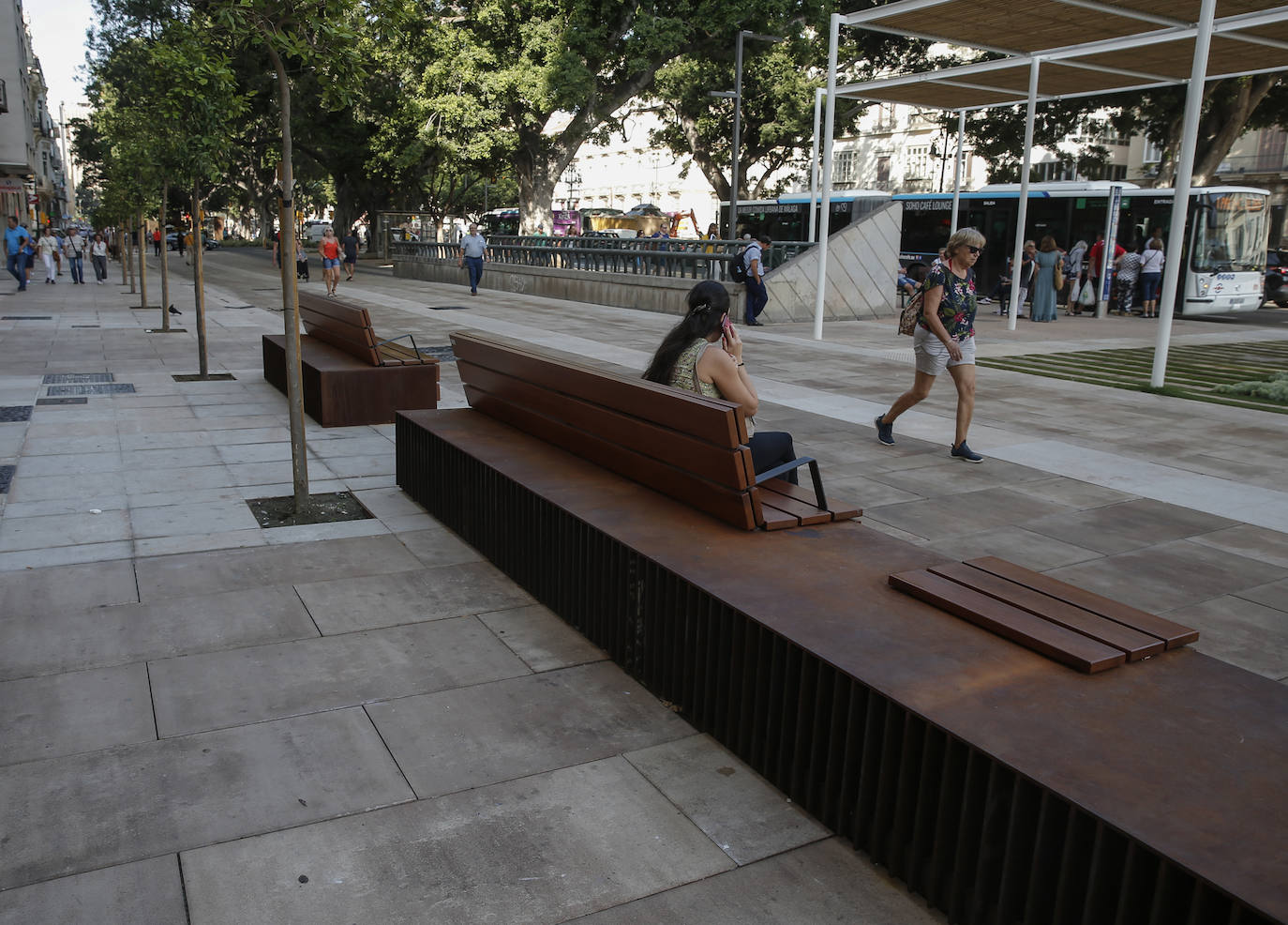 Se reabre esta arteria malagueña: un gran salón peatonal