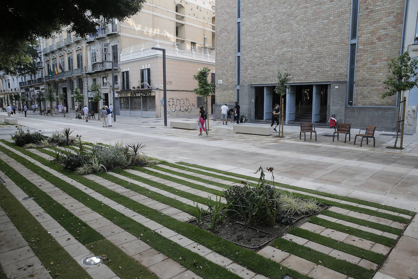 Se reabre esta arteria malagueña: un gran salón peatonal