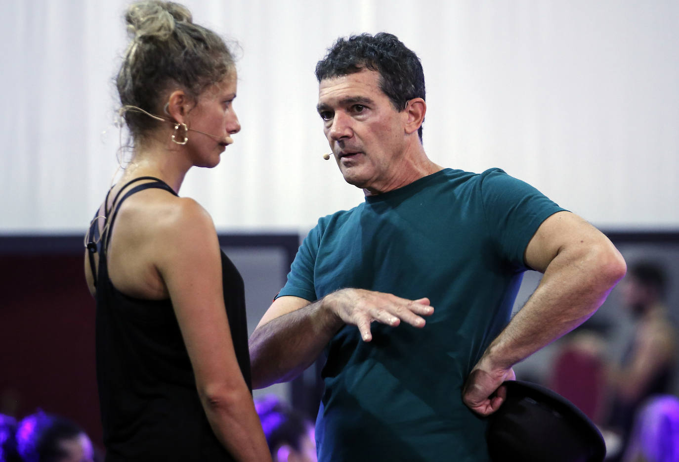 Antonio Banderas desvela todos los detalles de 'A Chorus Line' en Málaga.