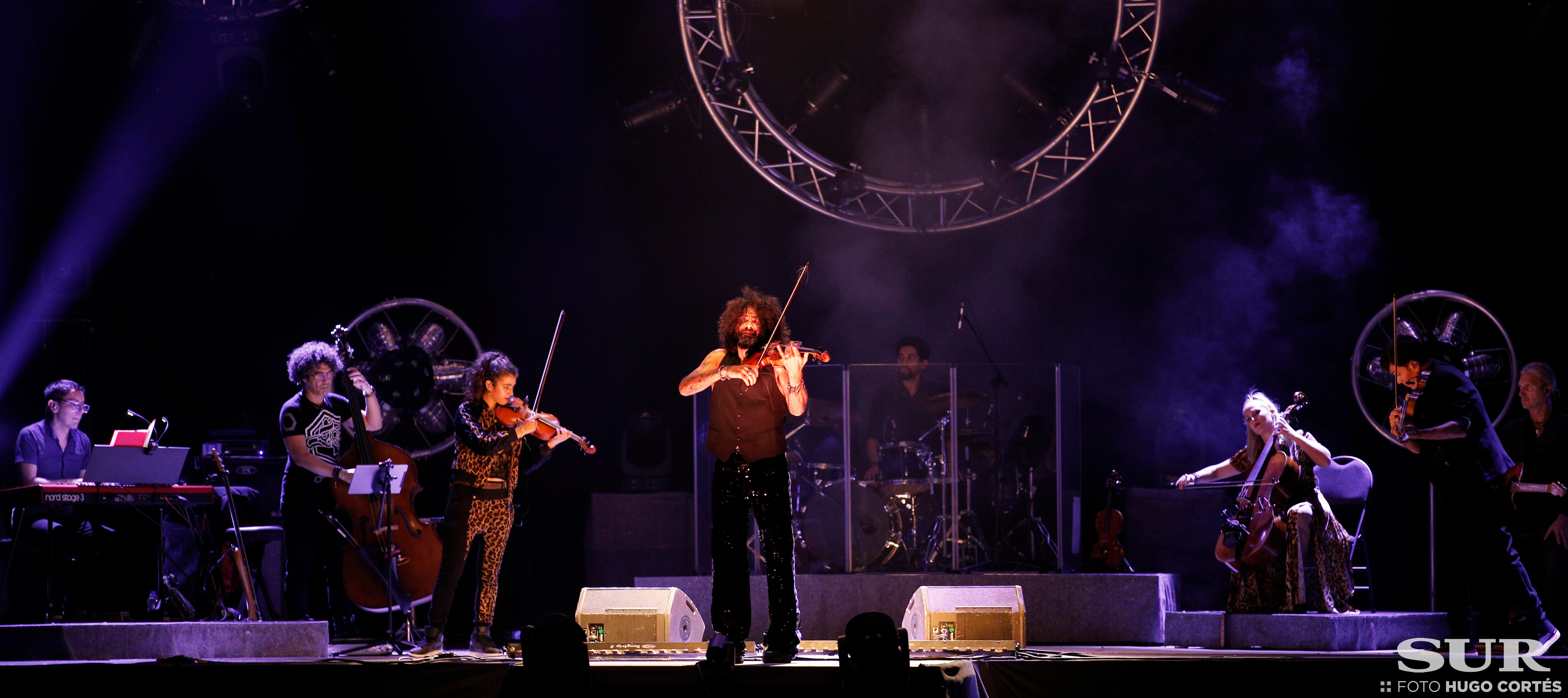 El violinista toma el escenario del auditorio de Cortijo de Torres